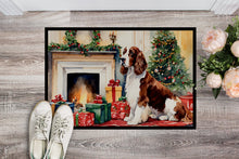Load image into Gallery viewer, Welsh Springer Spaniel Cozy Christmas Doormat - 18X27 Indoor / Outdoor Rug | Made in USA