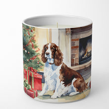 Load image into Gallery viewer, Welsh Springer Spaniel Cozy Christmas Decorative Soy Candle