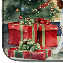 Load image into Gallery viewer, Welsh Springer Spaniel Cozy Christmas Dish Drying Mat
