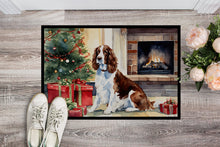 Load image into Gallery viewer, Welsh Springer Spaniel Cozy Christmas Doormat-24x36 Indoor / Outdoor Rug | Made in USA
