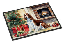 Load image into Gallery viewer, Welsh Springer Spaniel Cozy Christmas Doormat - 18X27 Indoor / Outdoor Rug | Made in USA
