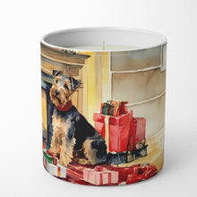 Load image into Gallery viewer, Welsh Terrier Cozy Christmas Decorative Soy Candle