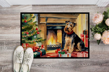 Load image into Gallery viewer, Welsh Terrier Cozy Christmas Doormat