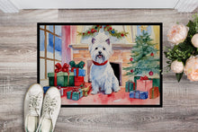 Load image into Gallery viewer, Westie Cozy Christmas Doormat - 18X27 Indoor / Outdoor Rug | Made in USA