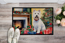 Load image into Gallery viewer, Westie Cozy Christmas Doormat-24x36 Indoor / Outdoor Rug | Made in USA