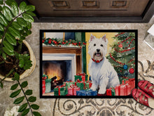 Load image into Gallery viewer, Westie Cozy Christmas Doormat - 18X27 Indoor / Outdoor Rug | Made in USA