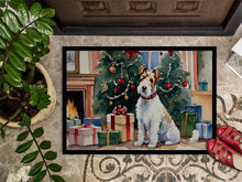 Load image into Gallery viewer, Fox Terrier Cozy Christmas Doormat-24x36 Indoor / Outdoor Rug | Made in USA