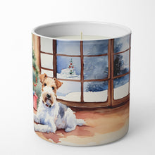 Load image into Gallery viewer, Fox Terrier Cozy Christmas Decorative Soy Candle