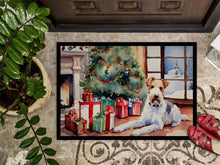 Load image into Gallery viewer, Fox Terrier Cozy Christmas Doormat-24x36 Indoor / Outdoor Rug | Made in USA