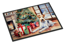 Load image into Gallery viewer, Fox Terrier Cozy Christmas Doormat-24x36 Indoor / Outdoor Rug | Made in USA