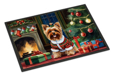 Load image into Gallery viewer, Yorkshire Terrier Cozy Christmas Doormat - 18X27 Indoor / Outdoor Rug | Made in USA
