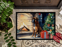 Load image into Gallery viewer, Boxer Cozy Christmas Doormat - 18X27 Indoor / Outdoor Rug | Made in USA