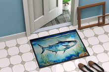 Load image into Gallery viewer, Bluefin Tuna Doormat - Large 24x36 – Indoor/Outdoor Floor Mat with Artistic Flair