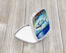 Load image into Gallery viewer, Bluefin Tuna Compact Mirror – Stylish Purse Mirror with Artistic Covers