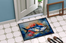Load image into Gallery viewer, Bluefin Tuna Doormat - Large 24x36 – Indoor/Outdoor Floor Mat with Artistic Flair