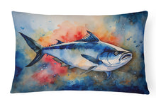 Load image into Gallery viewer, Bluefin Tuna Throw Pillow