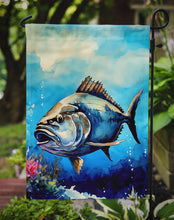 Load image into Gallery viewer, Bluefin Tuna Garden Flag – Outdoor Decorative Yard Flag