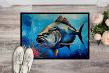 Load image into Gallery viewer, Bluefin Tuna Doormat - 18X27 Indoor / Outdoor Rug | Made in USA