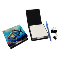 Load image into Gallery viewer, Bluefin Tuna PU Leather Note Paper Holder