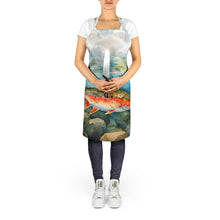 Load image into Gallery viewer, Brook Trout Apron – Artist-Designed Kitchen, BBQ &amp; Craft Apron