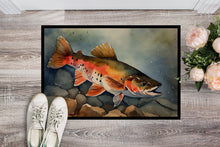 Load image into Gallery viewer, Brook Trout Doormat - 18X27 Indoor / Outdoor Rug | Made in USA