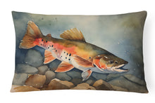 Load image into Gallery viewer, Brook Trout Throw Pillow