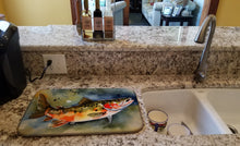 Load image into Gallery viewer, Brook Trout Dish Drying Mat