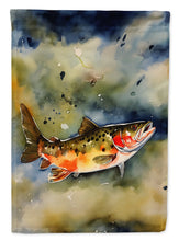 Load image into Gallery viewer, Brook Trout Garden Flag – Outdoor Decorative Yard Flag