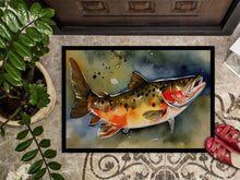 Load image into Gallery viewer, Brook Trout Doormat - 18X27 Indoor / Outdoor Rug | Made in USA