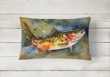 Load image into Gallery viewer, Brook Trout Throw Pillow