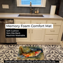 Load image into Gallery viewer, Brook Trout Memory Foam Kitchen Mat DAC2776RUG