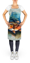 Load image into Gallery viewer, Brown Trout Apron – Artist-Designed Kitchen, BBQ &amp; Craft Apron