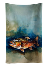 Load image into Gallery viewer, Brown Trout Kitchen Towel DAC2777KTWL