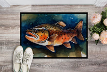Load image into Gallery viewer, Brown Trout Doormat - 18X27 Indoor / Outdoor Rug | Made in USA