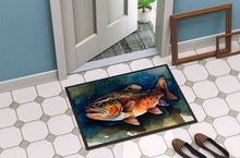Load image into Gallery viewer, Brown Trout Doormat - 18X27 Indoor / Outdoor Rug | Made in USA