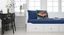 Load image into Gallery viewer, Brown Trout Standard Pillowcase – Artistic Decorative Front, White Back