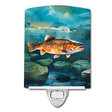 Load image into Gallery viewer, Brown Trout Ceramic Night Light