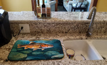 Load image into Gallery viewer, Brown Trout Dish Drying Mat