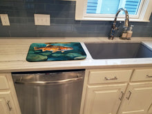 Load image into Gallery viewer, Brown Trout Dish Drying Mat