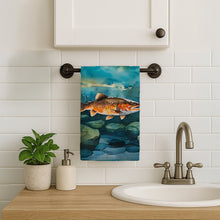Load image into Gallery viewer, Brown Trout Kitchen Towel DAC2778KTWL