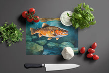 Load image into Gallery viewer, Brown Trout Glass Cutting Boards – Durable, Decorative Kitchen Art Large