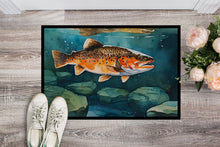 Load image into Gallery viewer, Brown Trout Doormat - 18X27 Indoor / Outdoor Rug | Made in USA