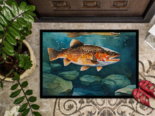 Load image into Gallery viewer, Brown Trout Doormat - 18X27 Indoor / Outdoor Rug | Made in USA