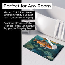 Load image into Gallery viewer, Brown Trout Memory Foam Kitchen Mat DAC2778RUG
