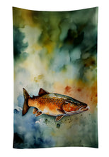 Load image into Gallery viewer, Brown Trout Kitchen Towel DAC2779KTWL