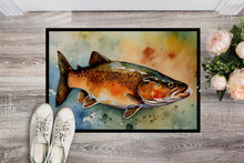 Load image into Gallery viewer, Brown Trout Doormat - 18X27 Indoor / Outdoor Rug | Made in USA