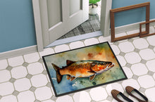 Load image into Gallery viewer, Brown Trout Doormat - 18X27 Indoor / Outdoor Rug | Made in USA