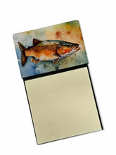 Load image into Gallery viewer, Brown Trout Sticky Note Holder- Refiilable Desk Accessory Note Pad