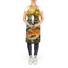 Load image into Gallery viewer, Brown Trout Apron – Artist-Designed Kitchen, BBQ &amp; Craft Apron