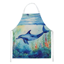 Load image into Gallery viewer, Dolphin Apron – Artist-Designed Kitchen, BBQ &amp; Craft Apron